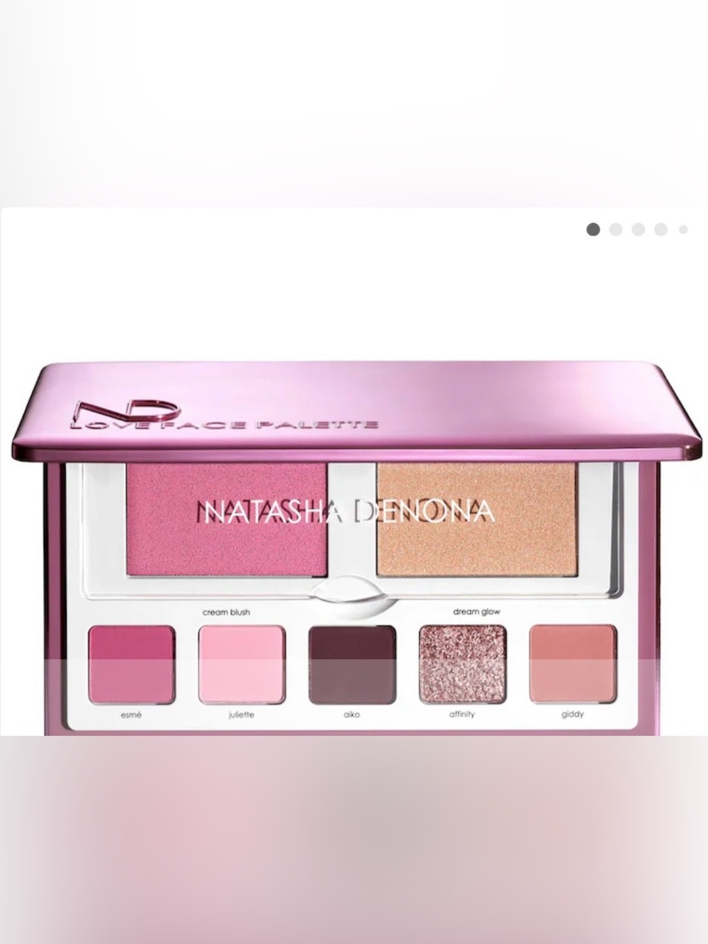 NATASHA DENONA
Love Face Eyeshadow & Cheek Essential Palette